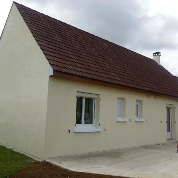 Peinture toiture, ravalement et peinture cache moineaux - Changement de gouttiere en zinc
