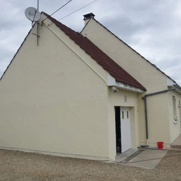 Peinture toiture, ravalement et peinture cache moineaux - Changement de gouttiere en zinc
