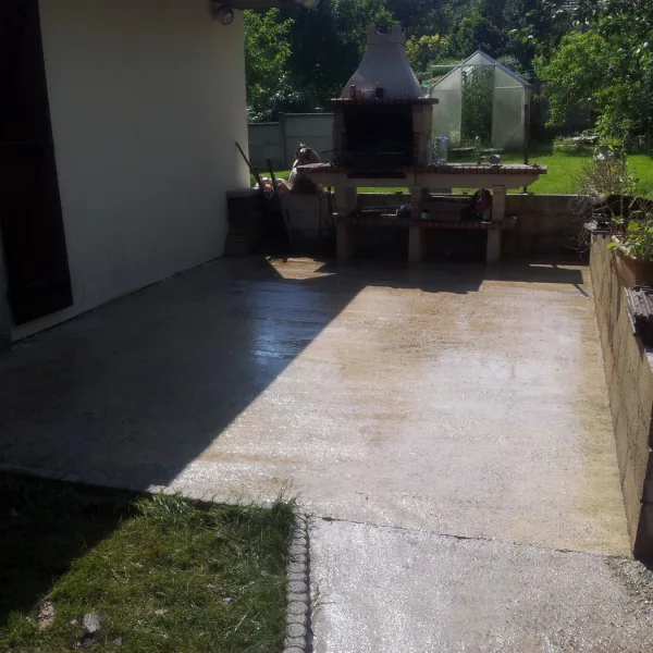 Nettoyage dallage au karcher