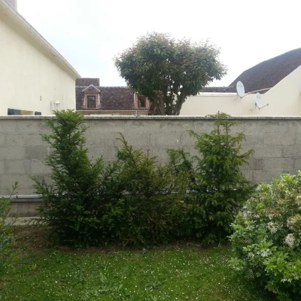 Nettoyage muret de façade et mise en peinture