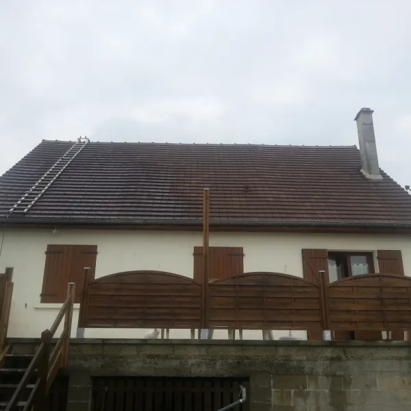 Nettoyage de toiture au karcher