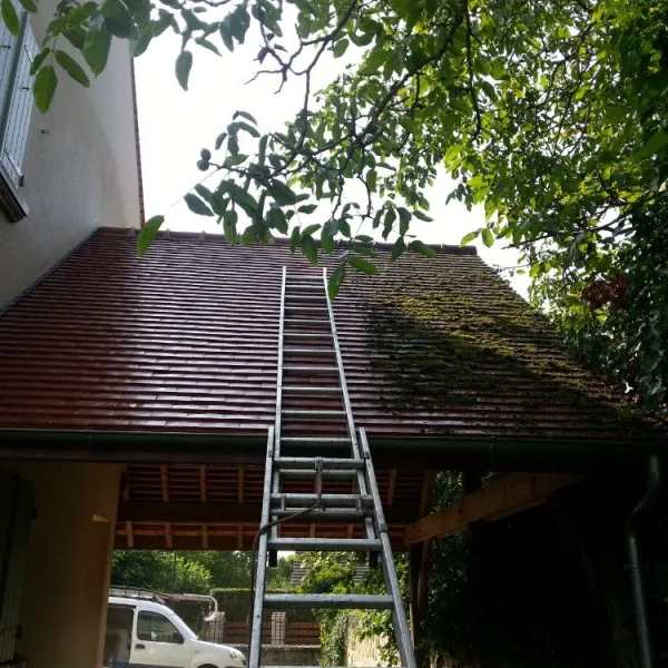 Nettoyage de toiture au karcher