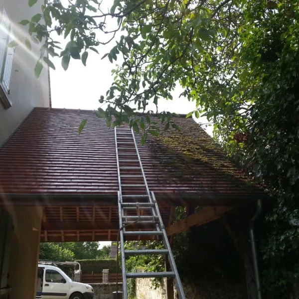 Nettoyage de toiture au karcher