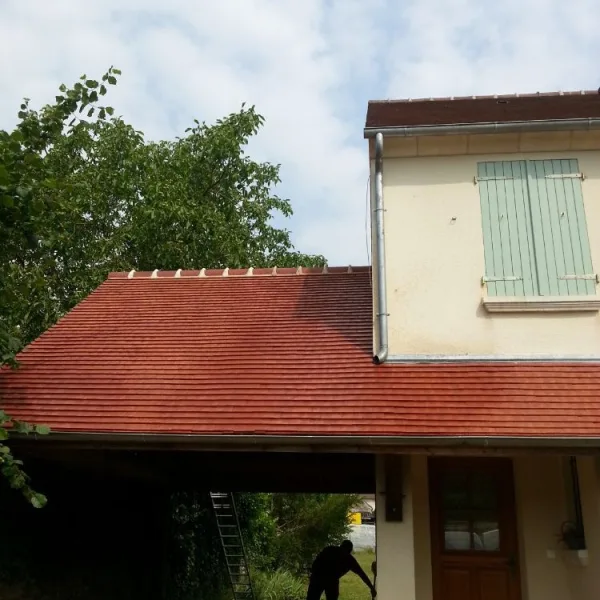 Nettoyage de toiture au karcher