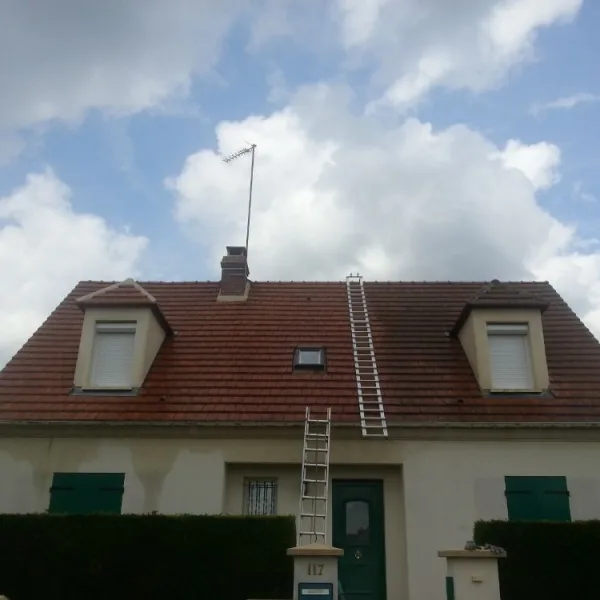 Nettoyage de toiture au karcher