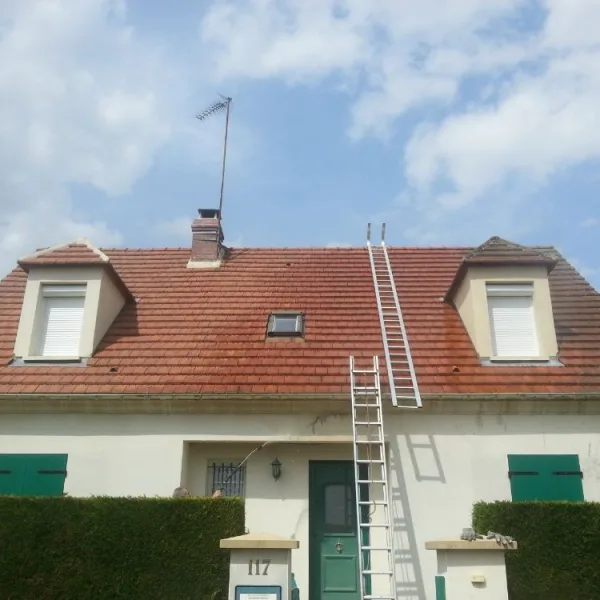Nettoyage de toiture au karcher