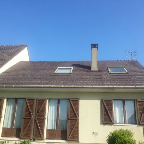 Nettoyage de toiture au karcher