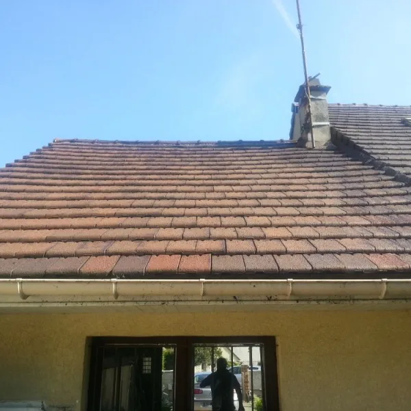 Nettoyage de toiture au karcher