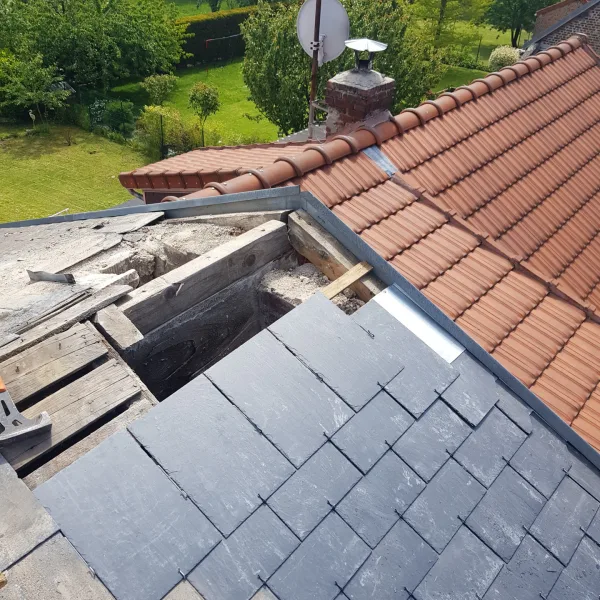 Démontage cheminée Tergnier