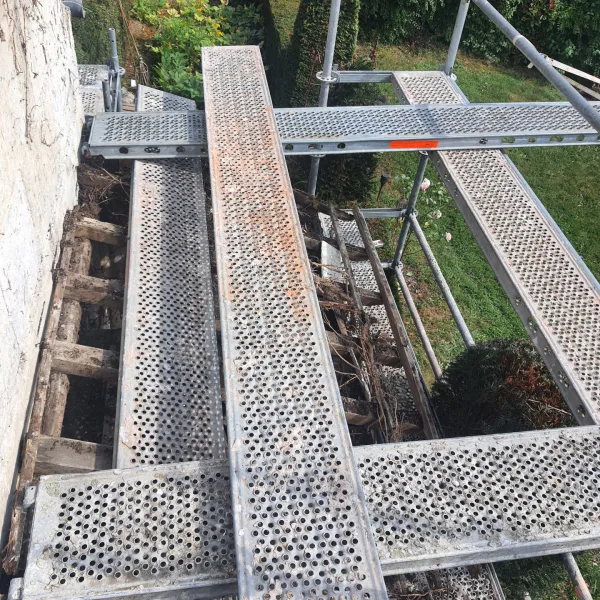 Couverture Ardoise et Tole Bac Acier + Charpente Pierrefonds