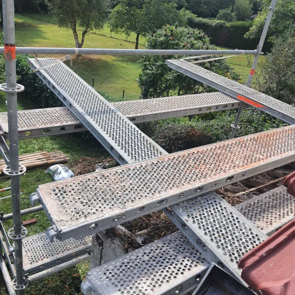 Couverture Ardoise et Tole Bac Acier + Charpente Pierrefonds