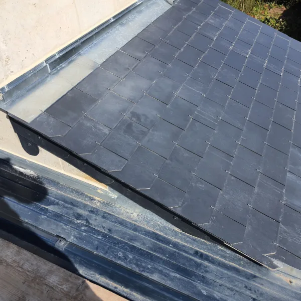 Couverture Ardoise et Tole Bac Acier + Charpente Pierrefonds