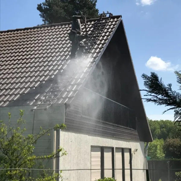 Nettoyage de toiture + peinture