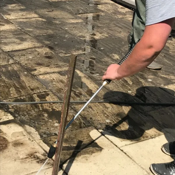 Nettoyage dallage au karcher