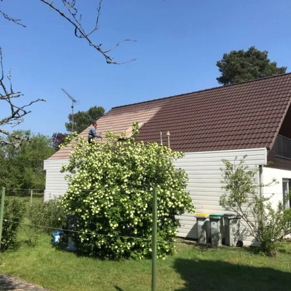 Nettoyage de toiture + peinture