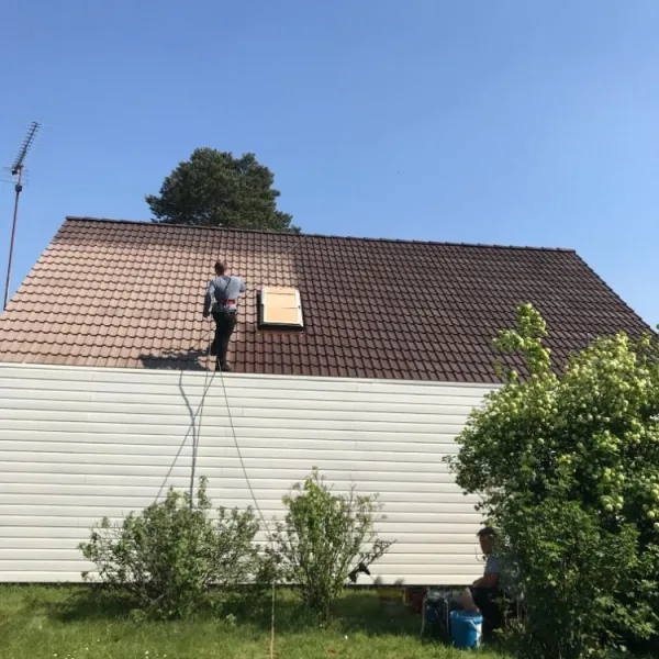 Nettoyage de toiture + peinture